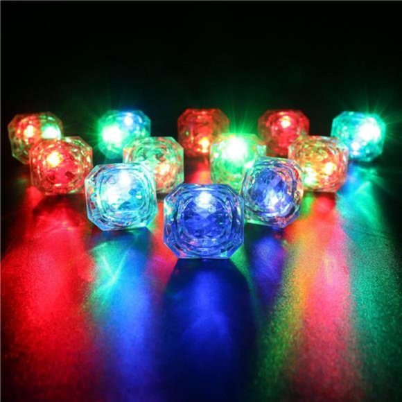 Flashing Led Light up Rings Bachelorette Party Favors Ring Toys Grow in The Dark - Picture 5 of 7